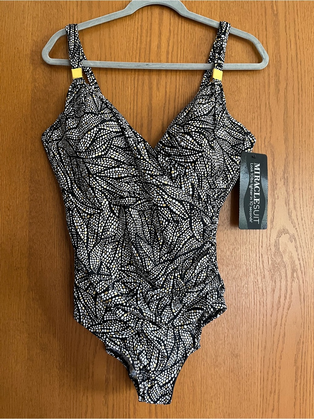Miraclesuit Siren One-Piece - Black/White/Gold